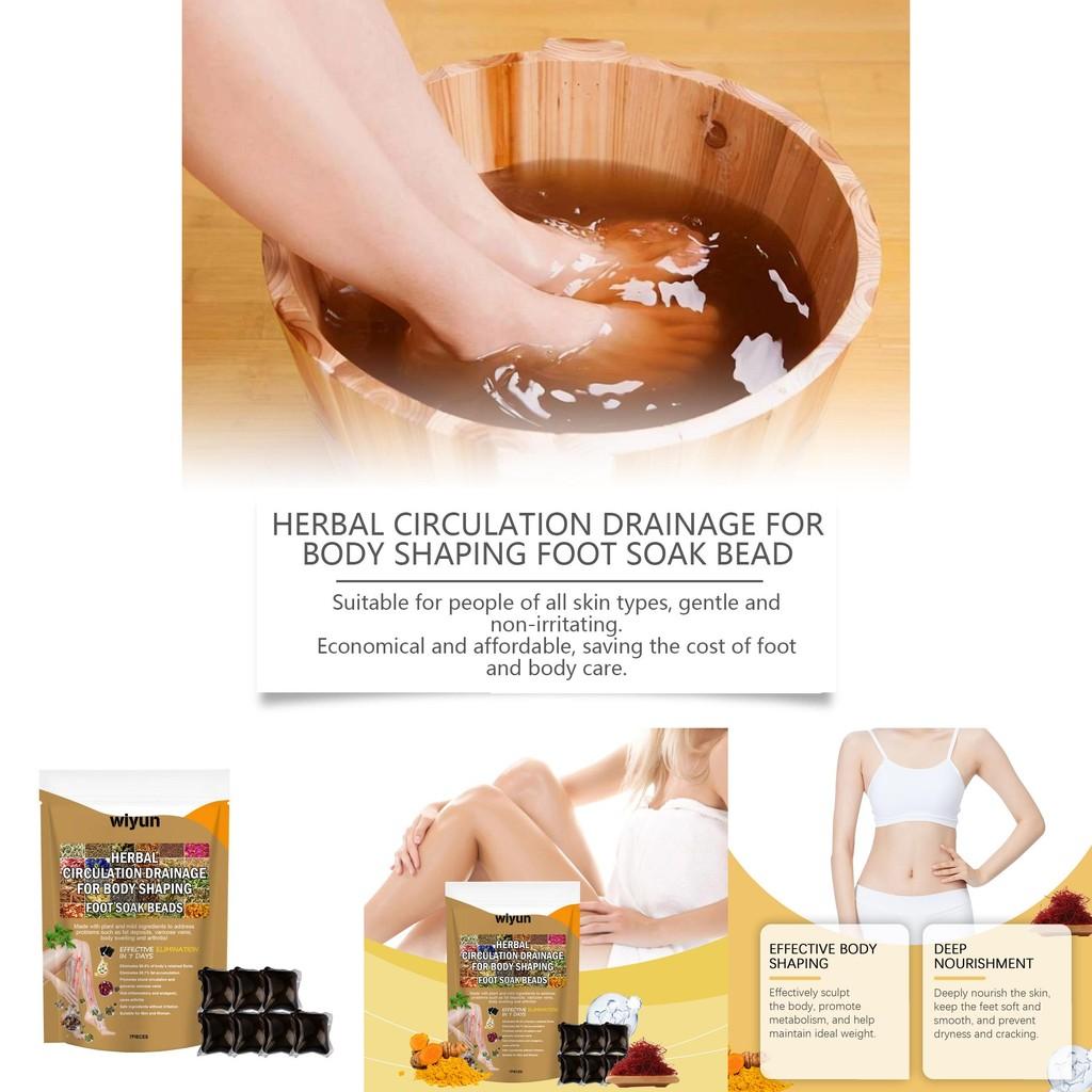 Foot Wiyun Herbal Bath Beads With Unique Blend Of Propolis And Turmeric For Soothing
