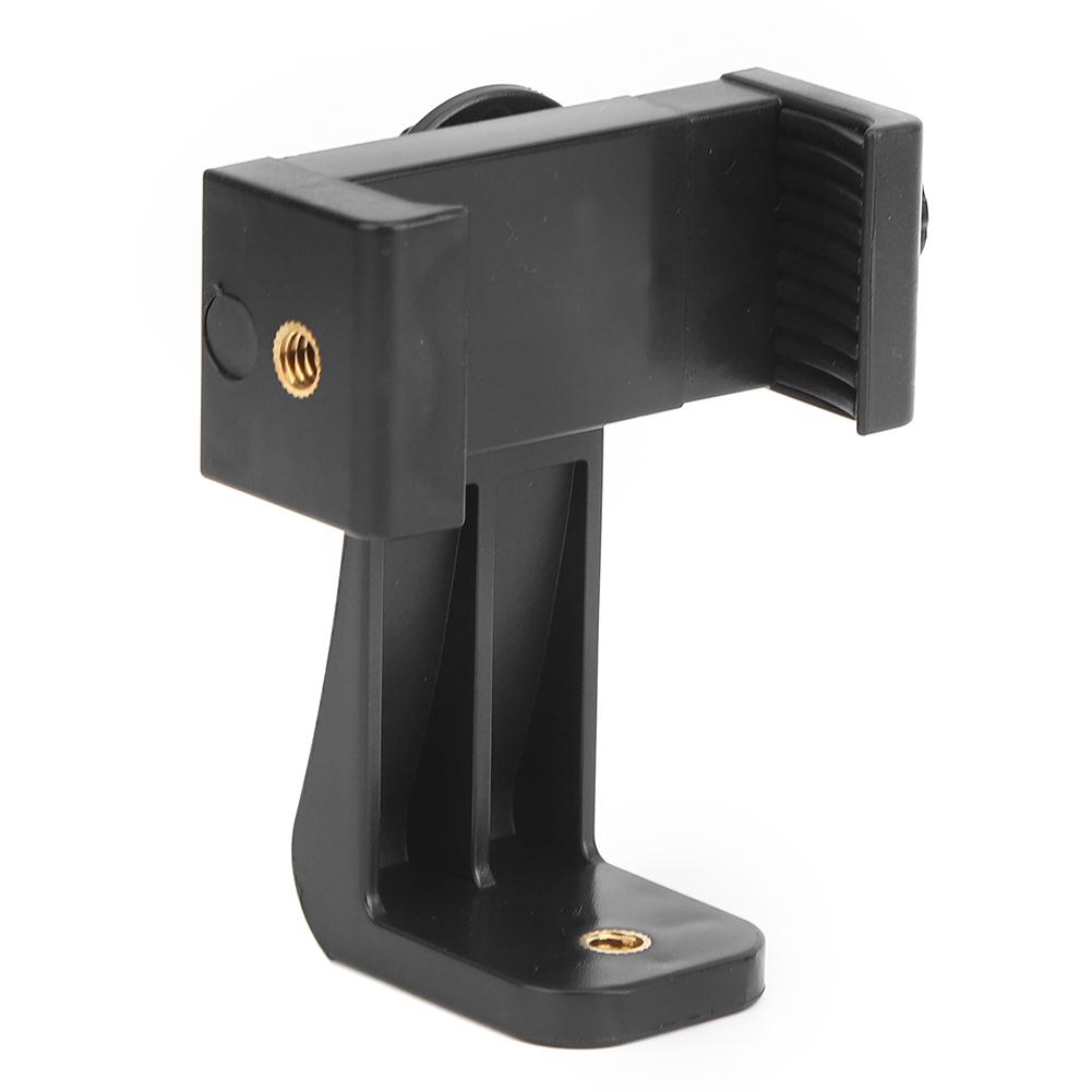 360 Degrees Rotatable Strong Universality Selfie Stick Tripod Bracket Knob Locking Live Broadcast Mobile Phone Clip