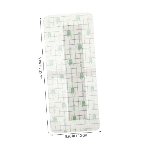 KOMBIUDA 10-Piece Set of Women's Waterproof Patches for Swimming and Bathing, Made with Cocoa, Seamless Design, Discreet Protective Patches, Comfortab