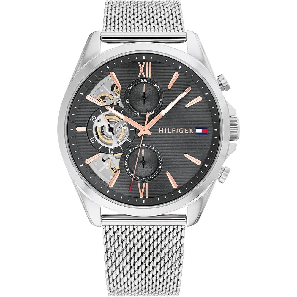 Tommy Hilfiger 1710646 Men s Automatic Mechanical Watch чёрный
