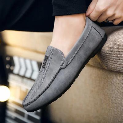 Men Shoes Spring/Summer Business Mens Casual Shoes Low Top Slip-On Drive Shoes Trendy Loafers Men Mocasines 2025