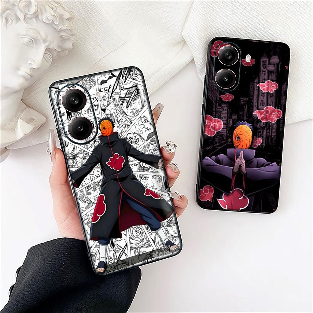 Obito Uchiha Tobi Narutos Itachi Protective Cover for Xiaomi Redmi Note 12 11 10 A3 Pro 10A 10C 12C Note12 5G Phone Case