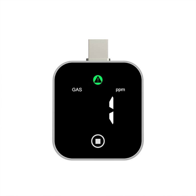 

Usb Power Car Carbon Monoxide Detectors With Multiple Gas Detection Immediate Display & Sound Light Alarm For Safety 1