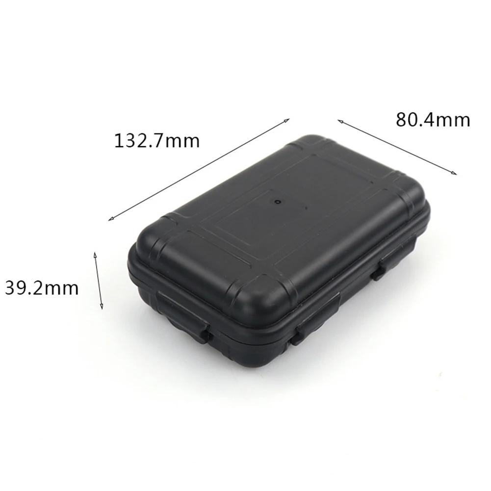 EDC Survival Sealed Box Outdoor Plastic Waterproof Airtight Dustproof Shockproof EDC Storage Container Case Travel Storage Box