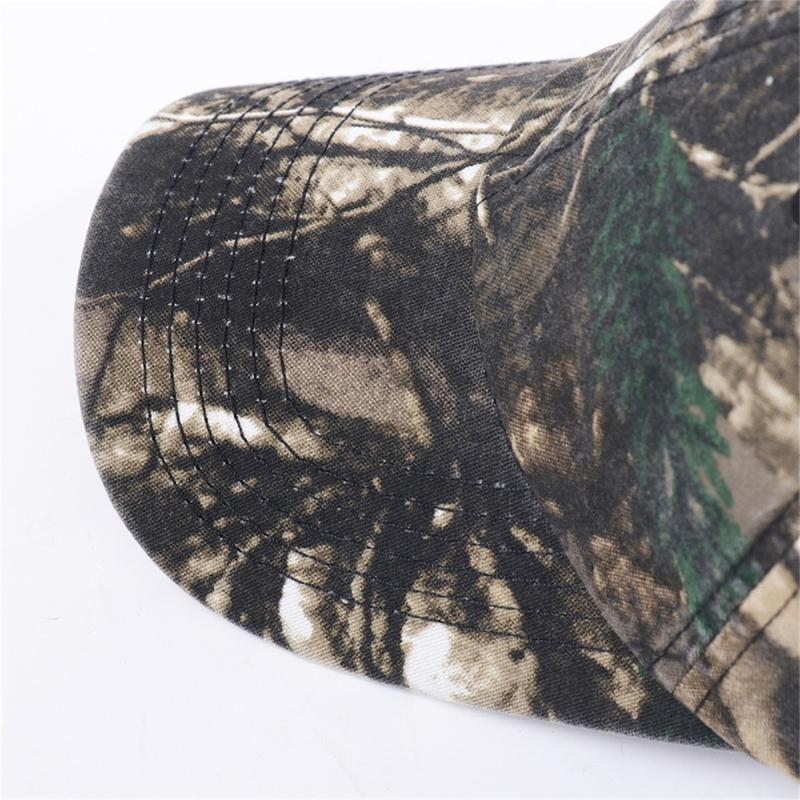 Jungle Camouflage Pattern Baseball Cap for Outdoor Activity Including Hiking Camping and Wildlife Photography Headwear
