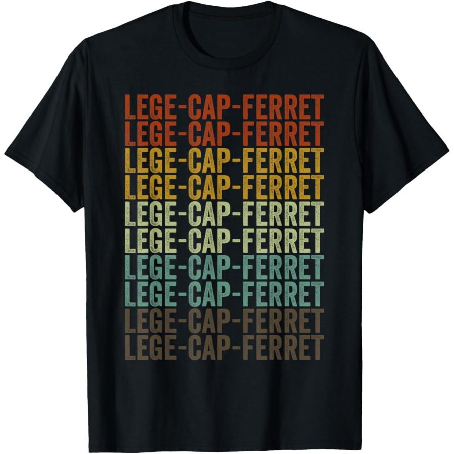 Lege-Cap-Ferret Retro City T-Shirt S