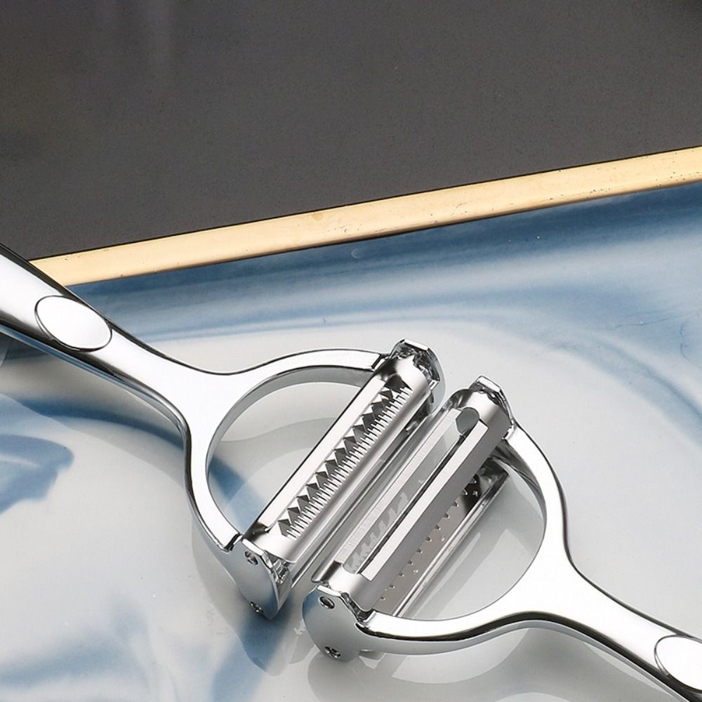 2 in 1 Vegetable and Fruit Peeler Stainless Steel Kitchen Planer Vegetable Grater  Tomatoes