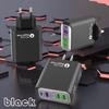 Certified 38W Multi-Port Fast Charger: 3 USB + 2 Type-C, Full Protocol Travel Charger for Mobile Phones With Flash/Fast Charging