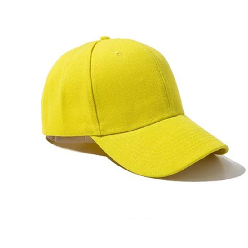 Korean Style Baseball Cap Black Autumn and Winter Women's Solid Color Hard Top Versatile Women's Light Board Baseball Cap Men