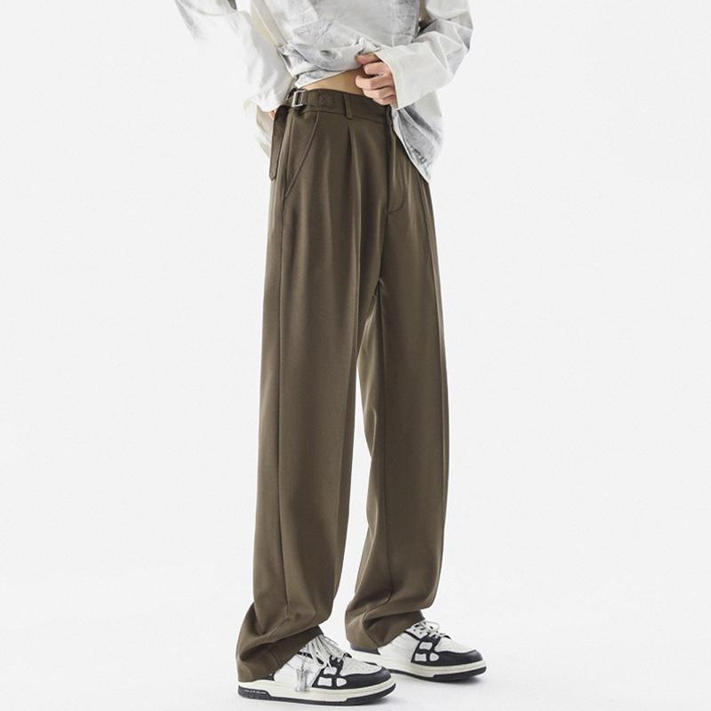 Neapolitan Style Wide-Leg Western Pants in Sophisticated Brown