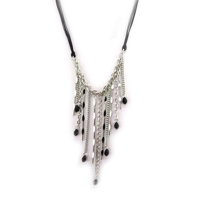 [L4259] - 'Kilimanjaro' schwarze Silberkette