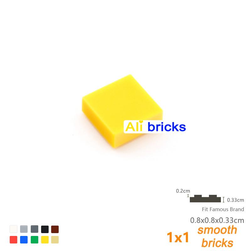 1500pcs DIY Building Blocks Figure Bricks Smooth 1x1 24Color Educational Creative Size Compatible With 3070 Toys for Children