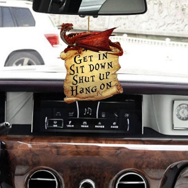 Animal Acrylic Whimsical Hanging Decoration Perfect For Car Charm And Accent Home