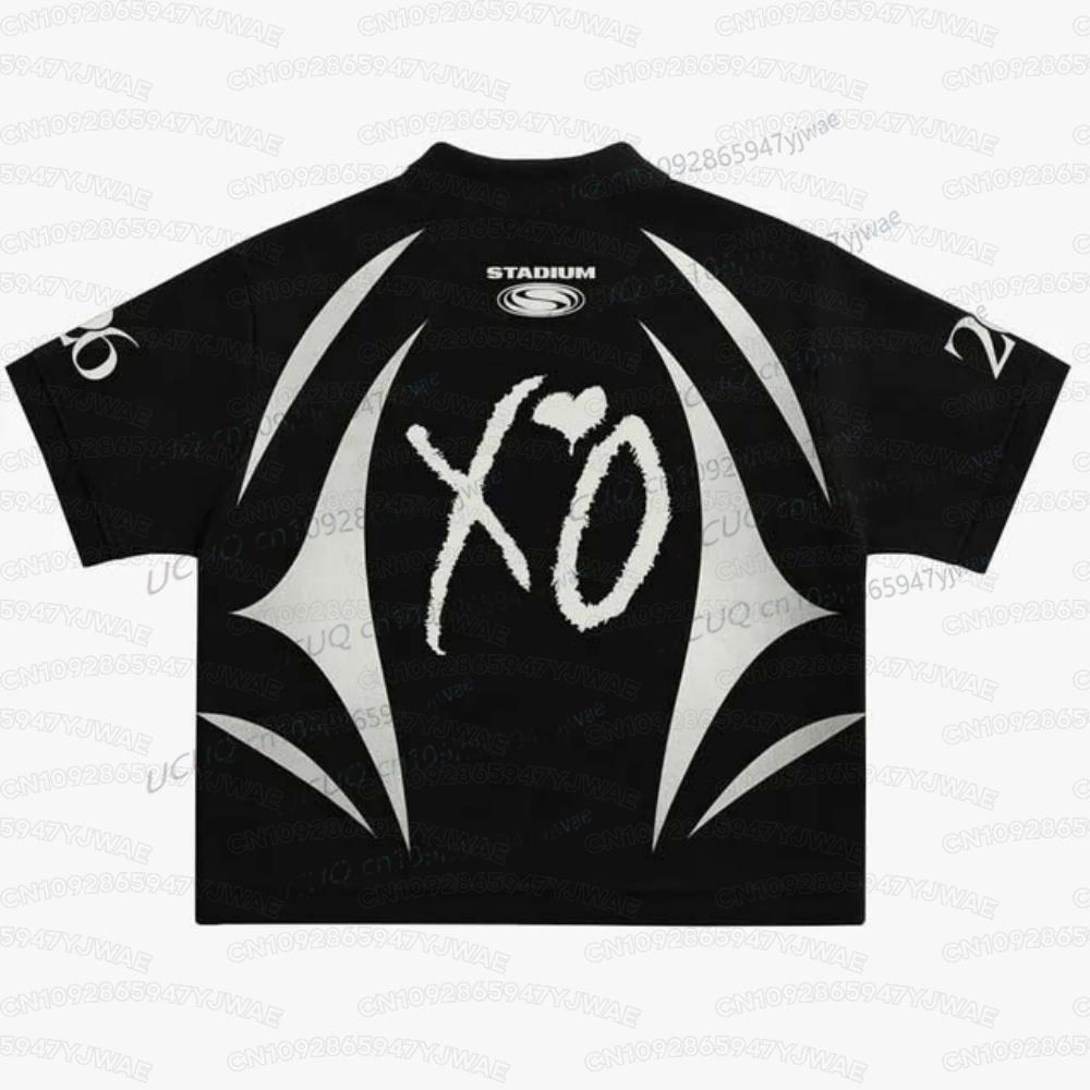 Sommer Herren Damen The-Weeknd After Hours Til Dawn Tour 2026 T-Shirt Harajuku T-Shirt Y2K Leichtes atmungsaktives Jersey
