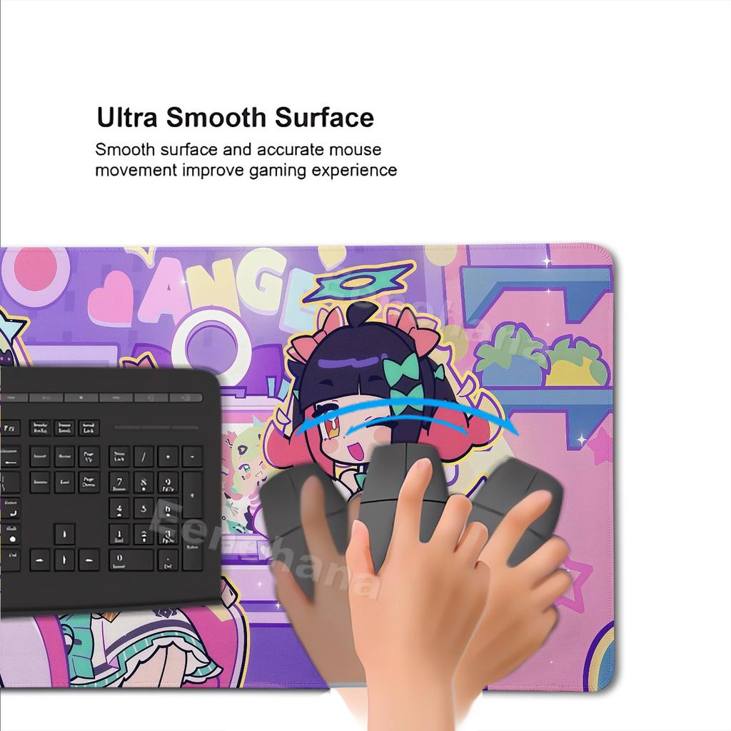 Large Gaming Zenless Zone Zero ReDreaming Angel Mouse Pad XXL Kawaii Girls Mat Gamer Laptop Keyboard Non-slip Office Accessories