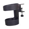 Clamp On Desk and Bed Cup Holder No Spill Drink Mount Surface Mounting Space Saving Stable Sturdy
