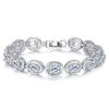 Micro-Set Accessories Aaa Zircon Bracelet, Classic Zircon Bracelet For Women