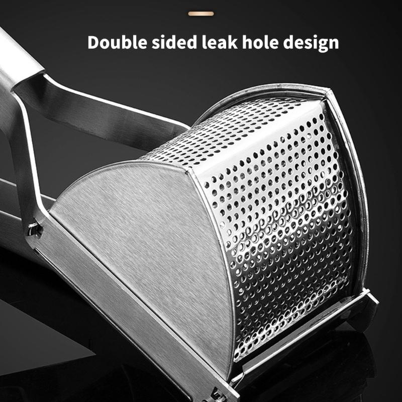 Professional Fruits and Vegetables Masher Multifunctional Stainless Steel Potato Ricer Multipurpose Mashing Tool