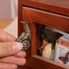Luxury Cabinet Door Knobs Retro Wardrobe Drawer Pulls Trendy Snail Brass Handle  Dresser