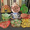 Children's Magnetic Maze Wooden Toy - Bead Rolling Educational Game with Pen Control