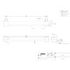TOTO Towel Rack Pastel Ivory Pastel Ivory YT500S4#SC1