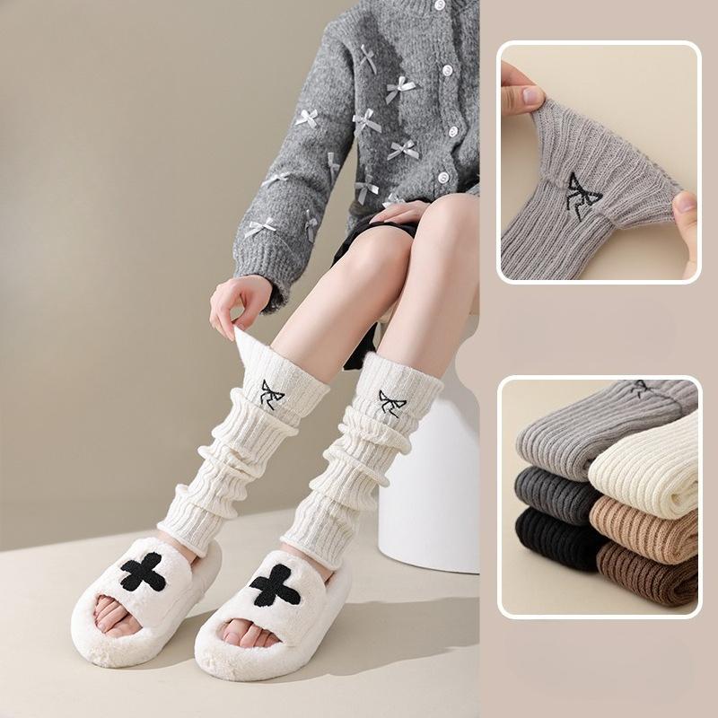 Women's Socks, Comfortable and Versatile, Women's Long Calf Socks, Warm for Autumn and Winter, Pile Socks