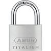 Padlock - ABUS - 64TI/50 Titalium - Aluminum Body - Paracentric Key - Medium Theft Risk