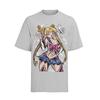 Summer Anime Retro Men's Beathable T-Shirt Summer Y2k Men's and Women's Streetwear Cotton Tees