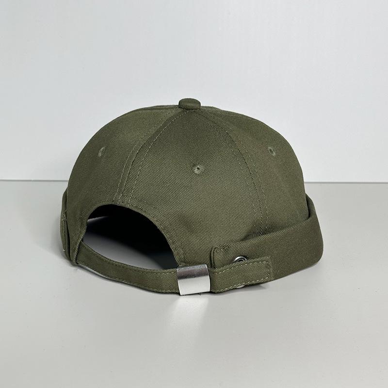 New Breathable Windproof Hat Retro Hip Hop Melon Hat Trendy Man Street Hat