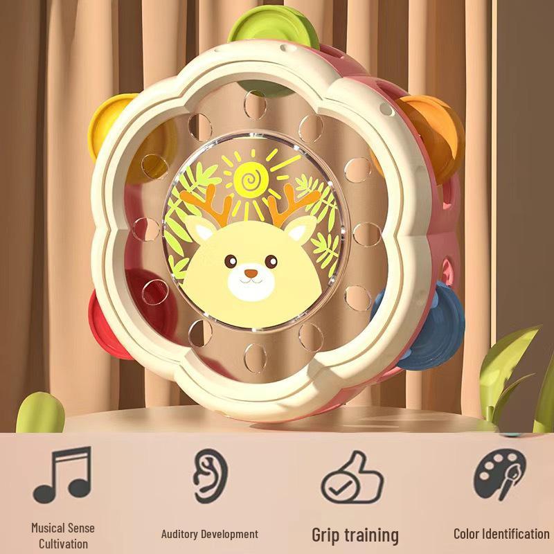Children's Hand-Clapping Tambourine: Brain Training, Concentration & Early Education Toy