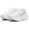 Puma Deviate Nitro 3 Hvit Fjærgrå Dame Sneakers Sølv 309708-10