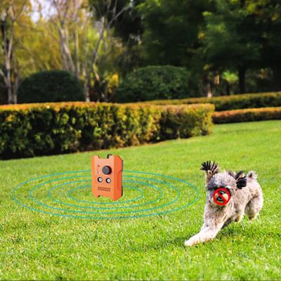 Anti Barking Device for Dogs Ultrasonic Dog Bark Deterrent Silencer Rechargeable Dog Bark Control Device for Indoor Outdoor Use