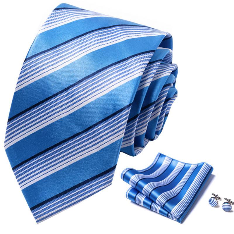 Męski i damski zestaw krawatów o wysokiej gęstości 1200-igłowy formalny biznesowy zestaw krawatów muszka