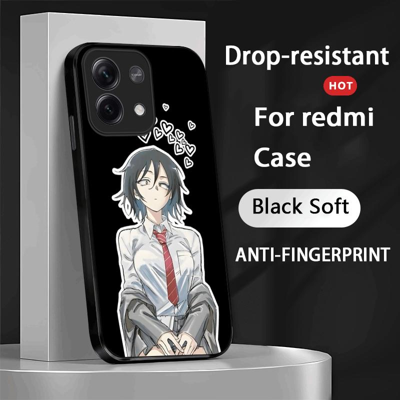 

Зов ночи милая аниме девушка Чехол для телефона для Xiaomi Redmi Note 14 13 12 11 Pro Plus S 5G 14C A3 Мягкий черный чехол для телефона Redmi Note14Pro5G
