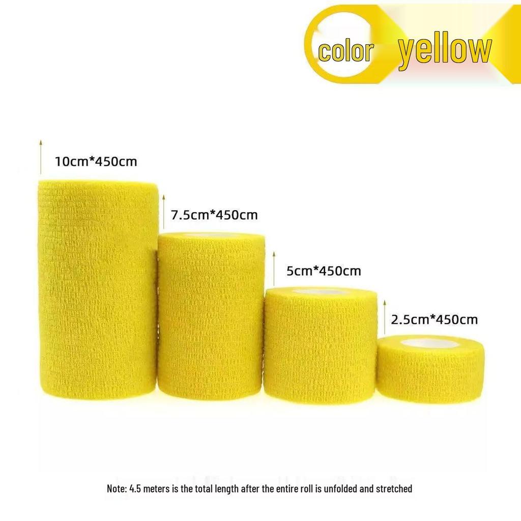 Elastic Self-Adhesive Finger Protector Bandage, Non-Woven Cotton, Sport Use, Non-Adhesive To Hair, FDA Approved