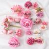 16/17/18/19Pcs Mix Artificial Rose Flower Heads Silk Home Room Table Decor Gift Garden Valentine's Day Decor Wedding Decoration
