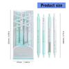 4 Pcs 0.5mm Gel Ink Pen Ballet Strap Bows Neutral Pen Retractable Black Ink Gel Pen Lovely Pressing Pen for Journaling