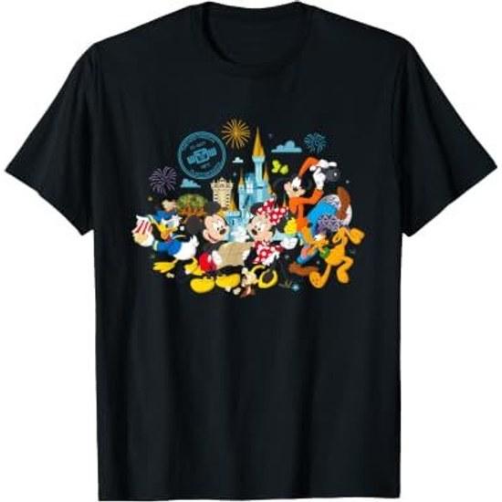 Walt Disney World 50th Anniversary Mickey Friends T-shirt