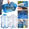 Secchio per Acqua Pura da 18,9 L con Rubinetto Contenitore per Acqua di Stoccaggio Grande Capacità Acqua Minerale per Tour in Auto