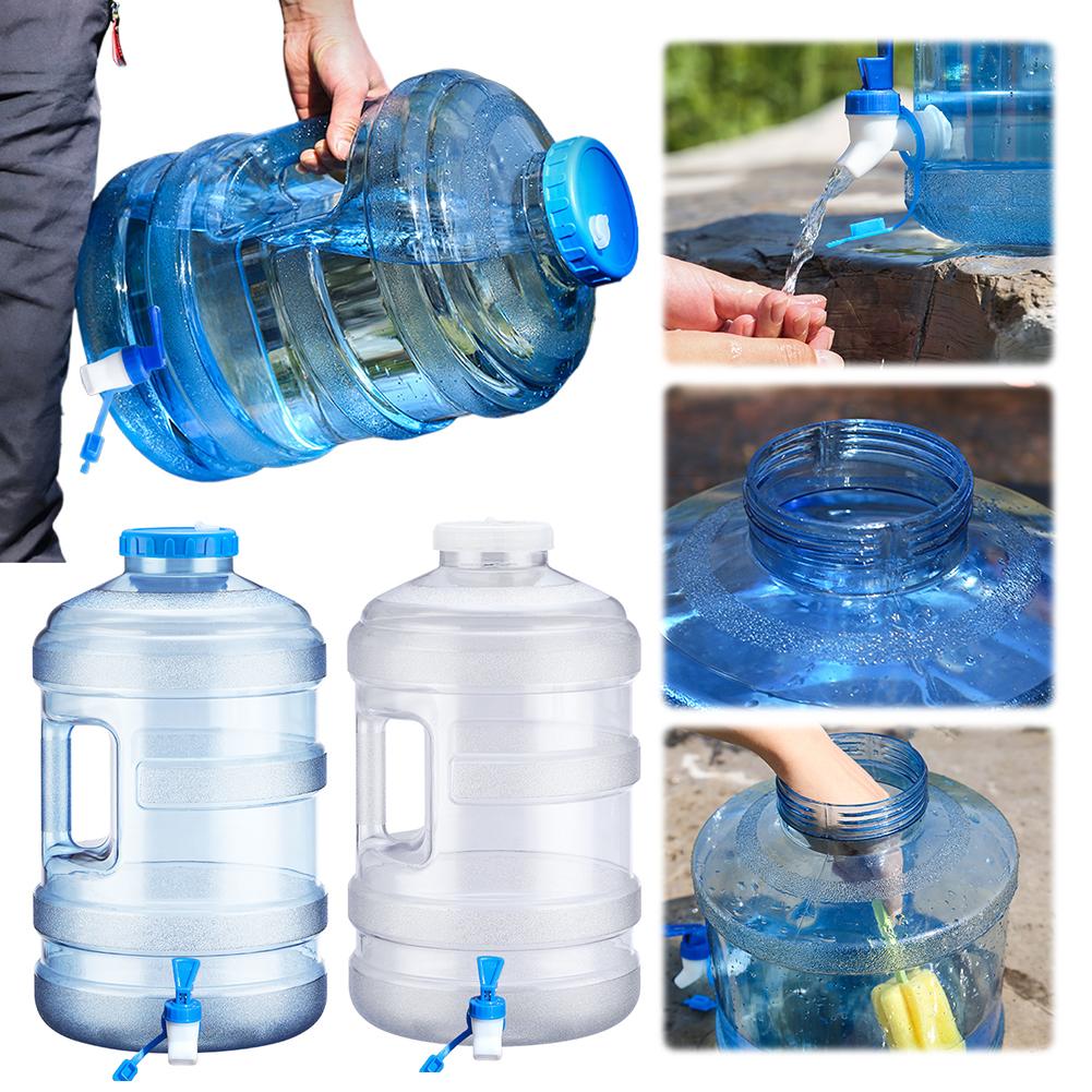Secchio per Acqua Pura da 18,9 L con Rubinetto Contenitore per Acqua di Stoccaggio Grande Capacità Acqua Minerale per Tour in Auto