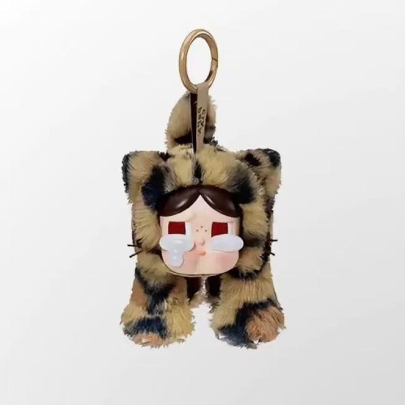 1 Piece Action Figure Keychain Crybaby Wild But Cutie Series Vinyl Plush Pendant Bag Decoration Figurines Dolls Model Gift