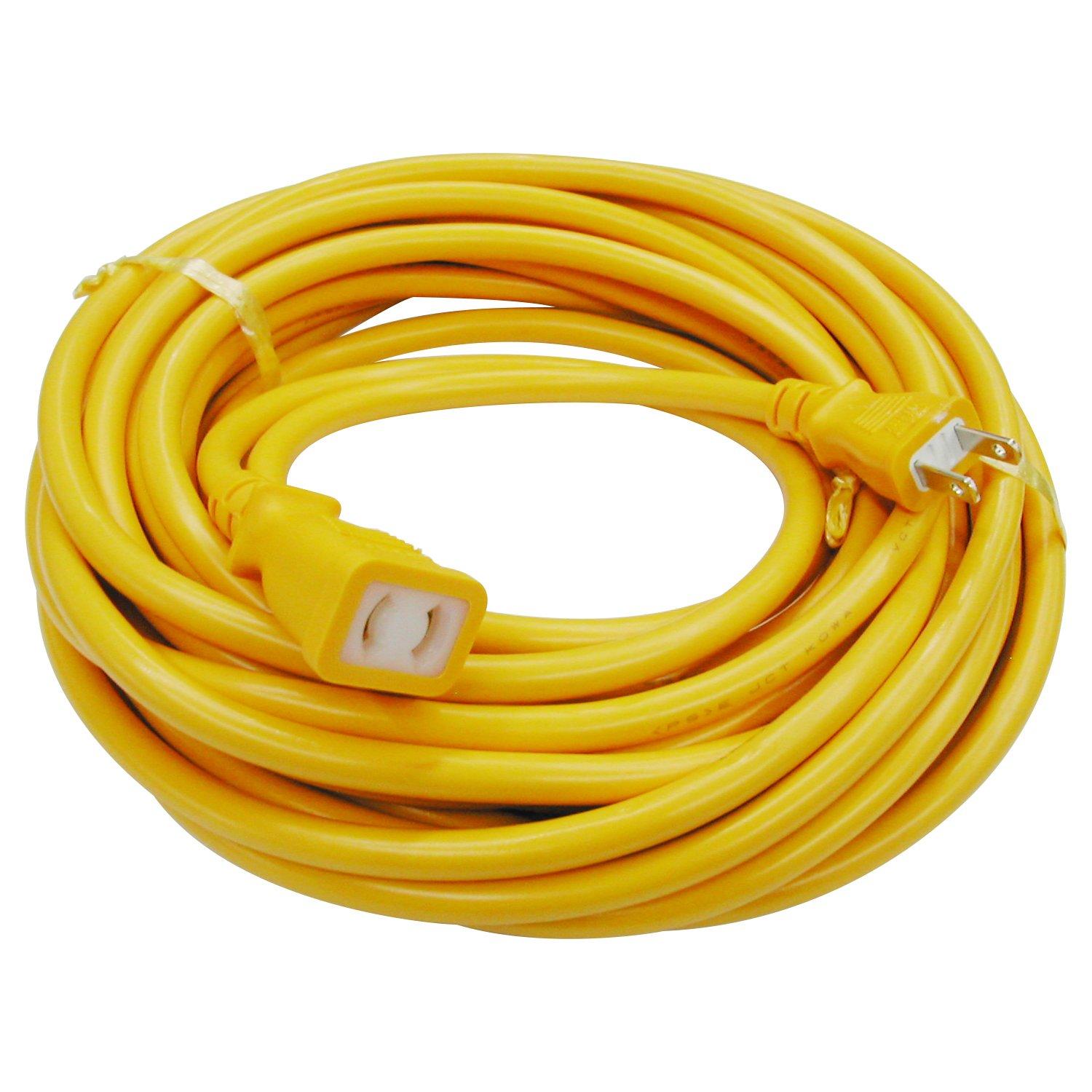 

Kowa Industrial Co., Ltd. 15A, 10m, Single Outlet, Yellow, KWL112-10, Made in Japan, Locking Extension Cord