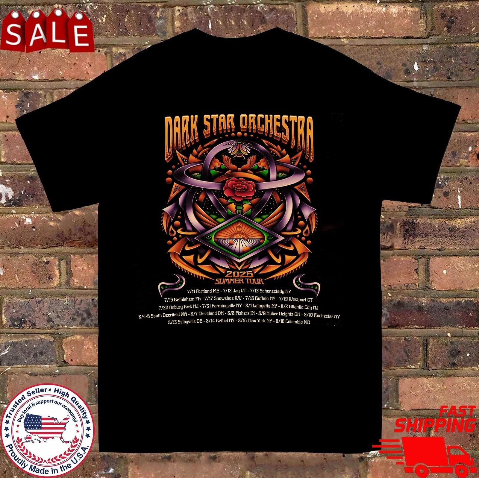 Dark Star Orchestra Band Summer Tour T Shirt Full Size S-5XL MI704 Unisex T-Shirt S