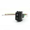 1PC Orange Led Button Switch with Wiring Connector for Nissan Navara NP300 X-Trail Pathfinder 12V Switches4