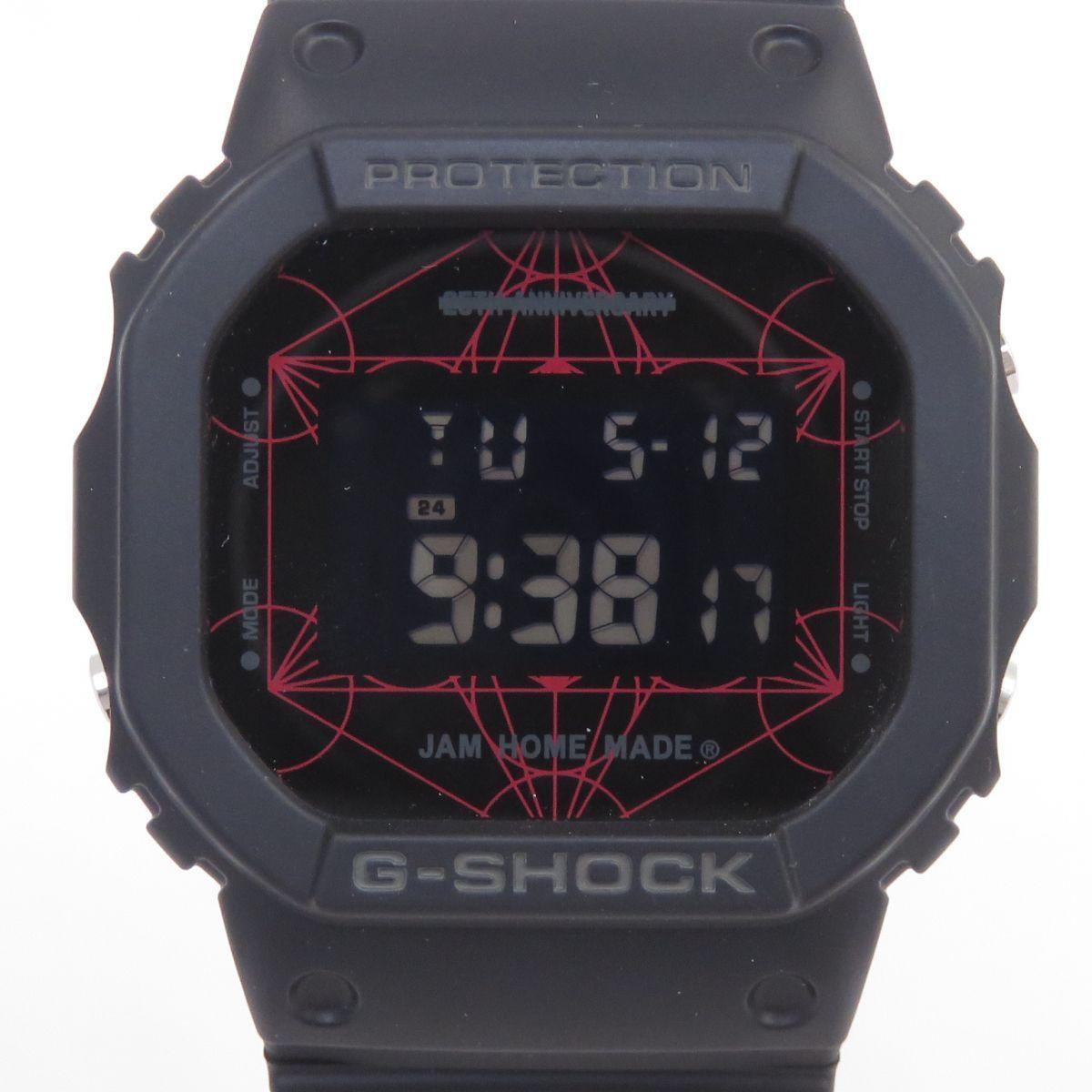 CASIO Casio G-SHOCK  JAM HOME MADE Collaboration 25th Anniversary DW-5600VT Quartz Watch *Used Good Condition