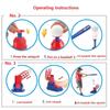 Children's Indoor Sports Outdoor Sports Fitness Baseball Launcher Toy Set