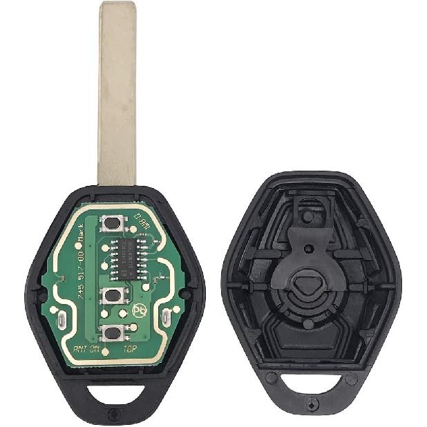 Keyless Entry Remote Replacement Key Fob fit for BMW 325 330 318 525i 530 540 E38 E39 E46 M5 X3 X5 Key Fob 315mhz/433mhz (1)