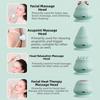 Hot Compress Adsorption Type Massager Ball 4Heads Yoga Fascia Ball  Back Muscle Relief