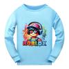 5528 Kids Boys Girls Roblox Print Long Sleeves T-Shirt