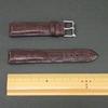 SEIKO Watch Leather Dark Bamboo Pattern Embossed on Leather Rubber Price Strap, Band, 20mm, Brown, RS02C20BN